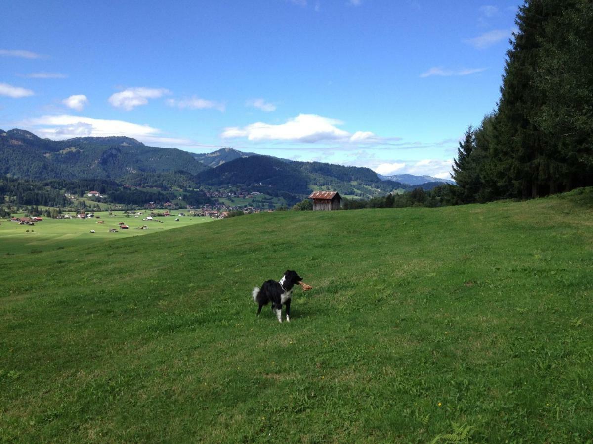 Geigers Ferienhaus Tiefenbach bei Oberstdorf 外观 照片