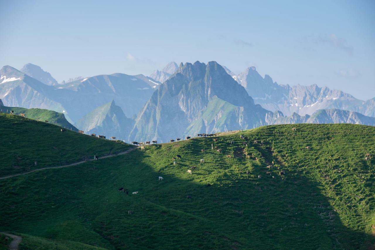 Geigers Ferienhaus Tiefenbach bei Oberstdorf 外观 照片