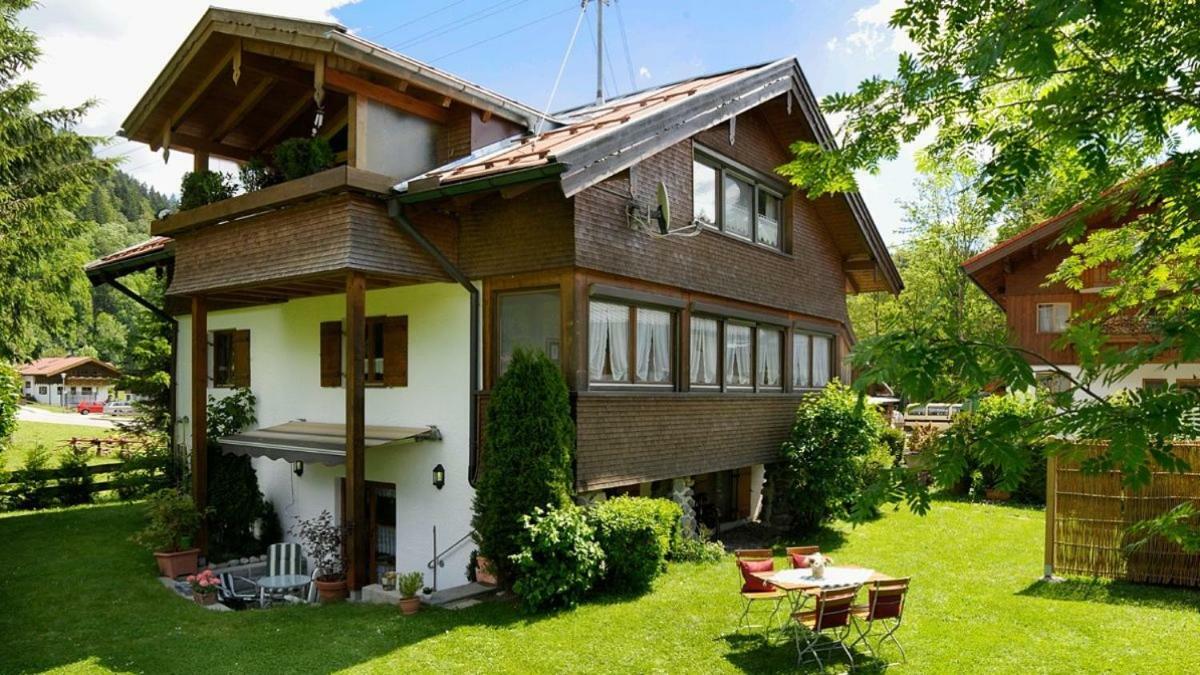 Geigers Ferienhaus Tiefenbach bei Oberstdorf 外观 照片
